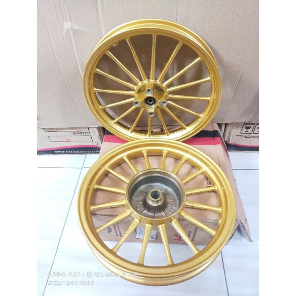 VELEK VELG VELK RODA BAN VELG RACING V ROSSI MODEL ANDROMEDA ANDONG VARIO 125-VARIOB125 NEW- VARIO 1