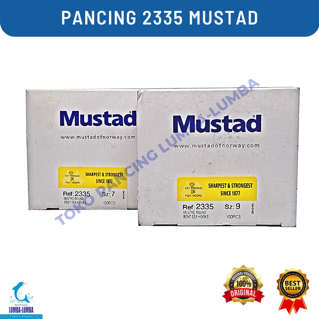 Pancing 2335 Mustad / Cap Konci / Pancing Mustad