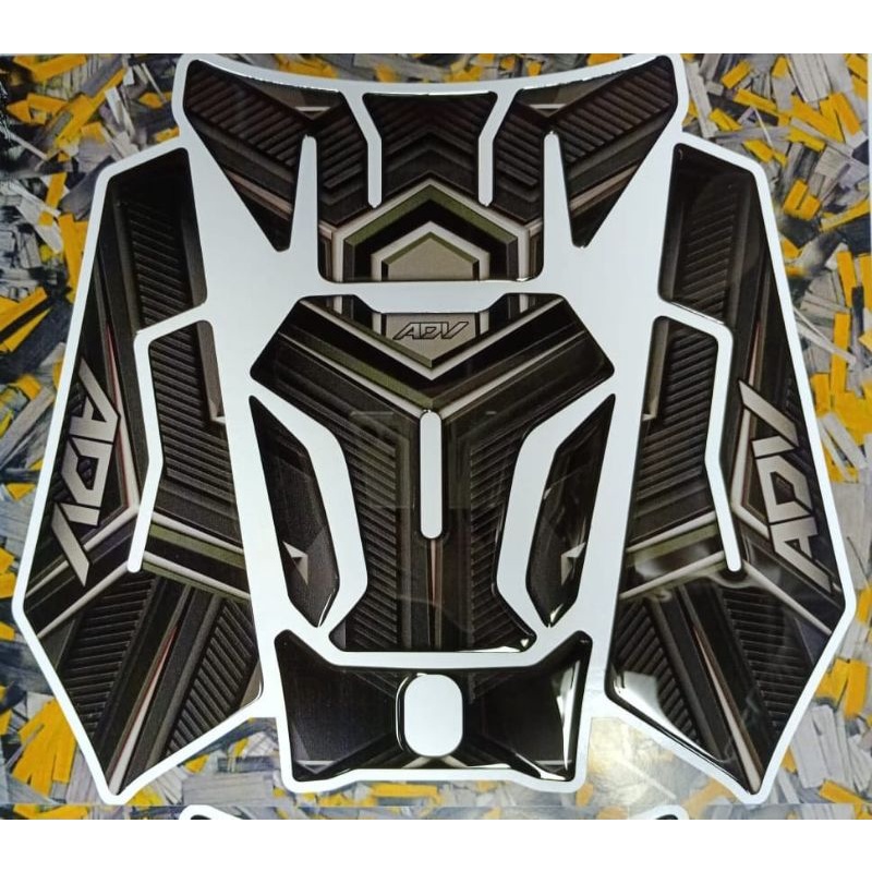 Stiker ADV 160 Resin timbul ADV 160 Stiker Deckpad Tankpad Honda ADV 160 2022