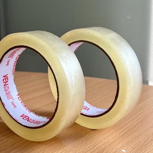 

[KODE PRODUK AQRBI6140] (6 PCS) SOLASI / SELOTIP SEDANG / 1 INCH x 100 YARD/24 MM / MERK VENMADE