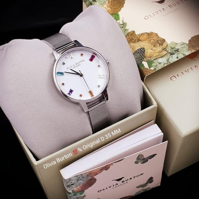 Jam Tangan Wanita New Olivia Burton Original Batrai Free Yes