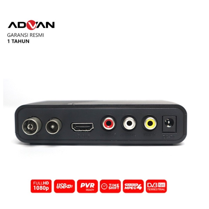 Set Top Box Advan Digibox Receiver Tv Digital STB Full HD SNI Original