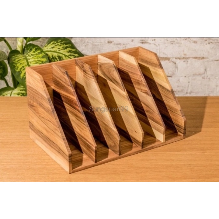 Rak Buku Rak Kayu Penyimpanan Buku Rak buku kayu