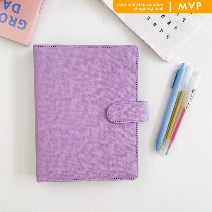 

BINDER POLOS A6 6 RING EKSKLUSIF AGENDA A6 POLOS BINDER BERKUALITAS DO