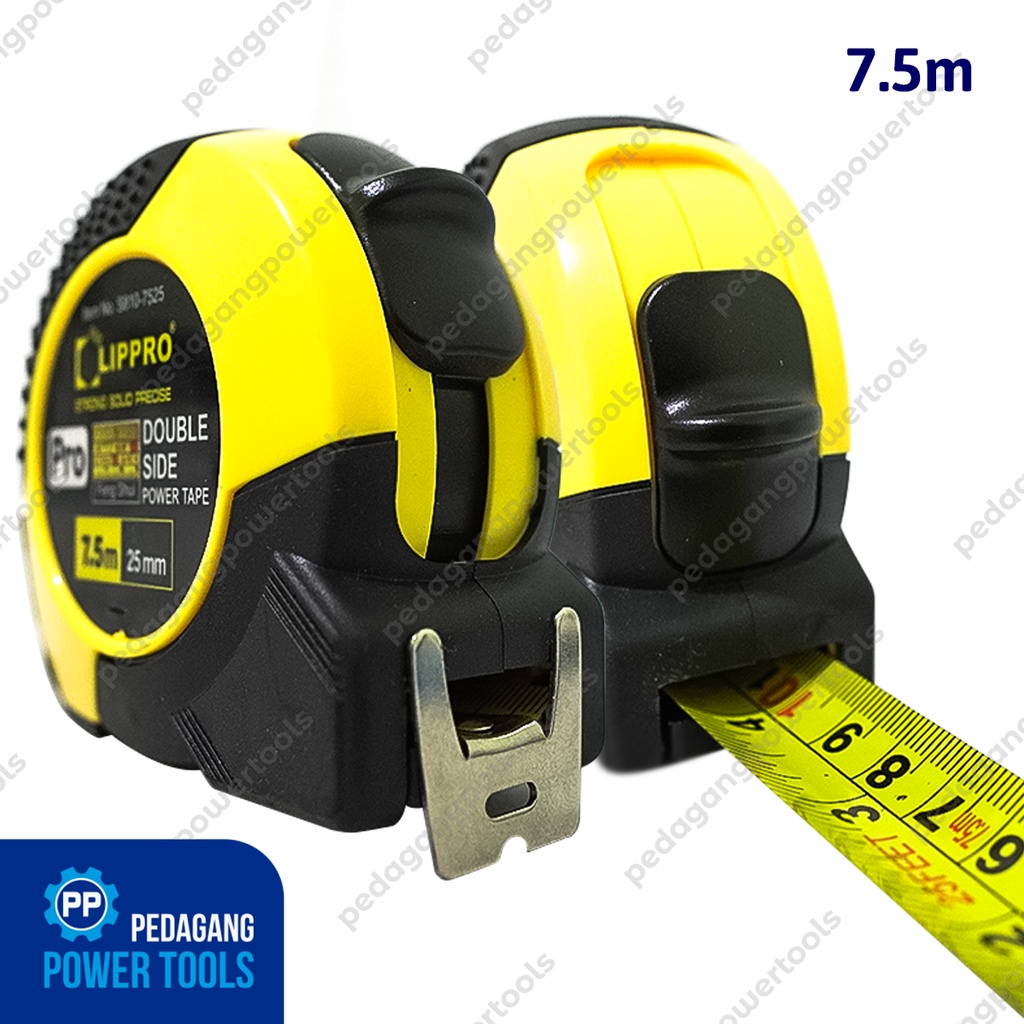 METERAN LIPPRO 7,5 METER DUA SISI S810-7525