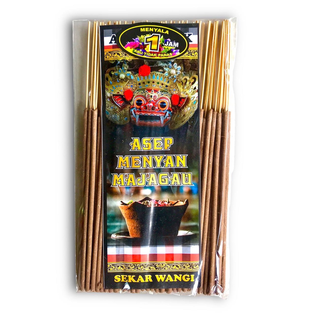 Dupa Hio Kemenyan Barong Majegau isi 60 stick Herbal 22 cm 1 jam Abu dingin Produksi Sekar Wangi