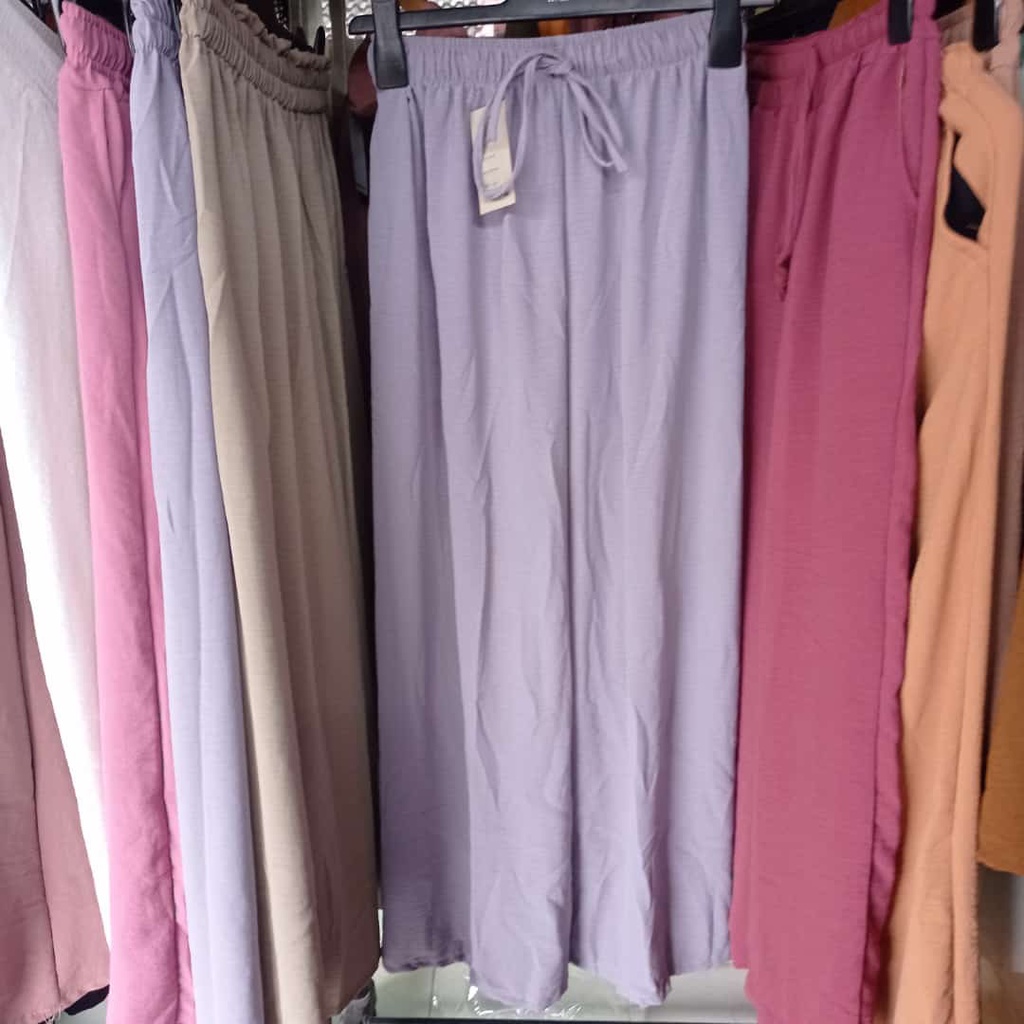 YES Kulot Crinkle Jumbo Polos Tali Serut Bb 80Kg