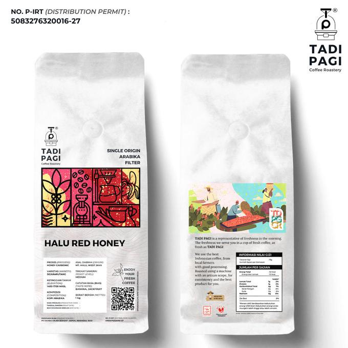 

[BISA COD] Arabika Gunung Halu 200 gr Roast Bean Coffee