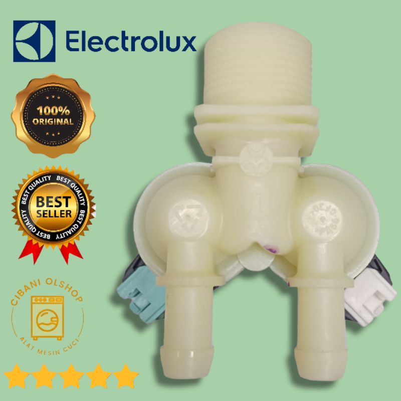 Solenoid Valve Water Inlet 2 in 1 Mesin Cuci Electrolux EWF8555 EWF 1073