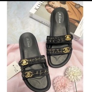 SANDAL WEDGES SOL KARET GUCI WANITA 2022