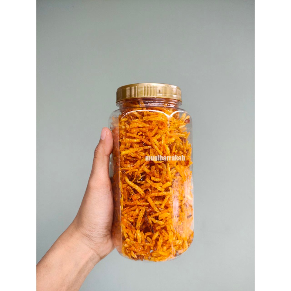 Kering Kentang Mustofa Toples Mugibarrakah