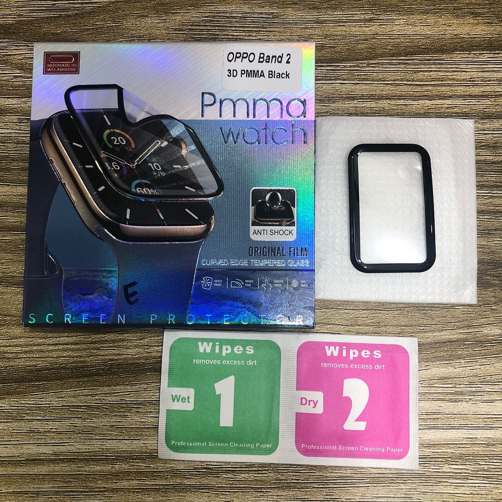PMMA BAHAN TPU ANTI GORES JAM SMARTWATCH OPPO BAND 2