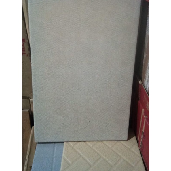 Keramik Dinding Kamar Mandi Platinum Helios Brown Basic 25x40 kw3