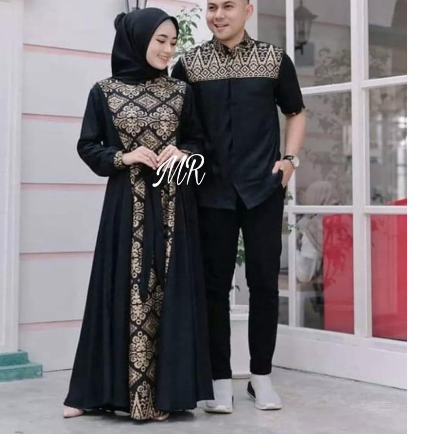 limited STOCKGamis Batik Kombinasi Polos Terbaru 2022 Modern Couple Baju Muslim Pasangan Berkualitas Murah Busana Muslim Pasangan Gamis Set Baju Pasangan Baju Pasangan Suami Istri Terbaru Gamis Cople Pasangan Suami Istri Couple Pasangan Couple Suami Istr