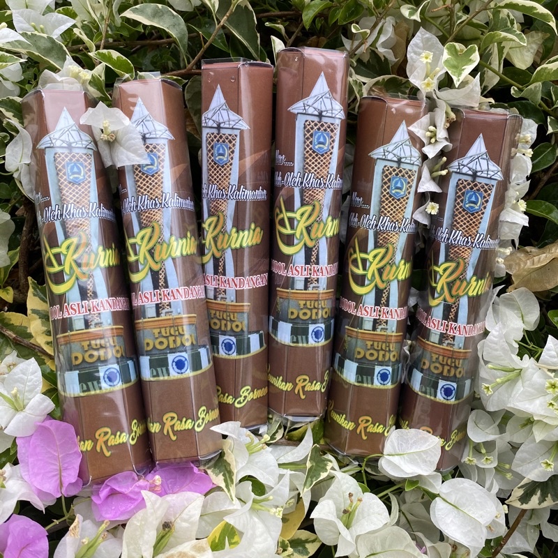 

Dodol Asli Kandangan Kemasan “Tugu Dodol” Produksi KURNIA