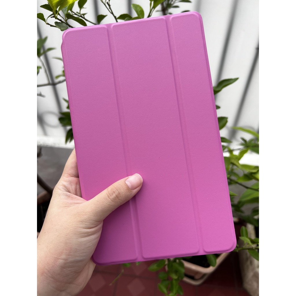 Flip Case Standard Macaron Candy Samsung Galaxy Tab A8 10.5&quot; 2022 Realme Pad Mini 2022 Case Stand Flip Bahan Kulit Silicone