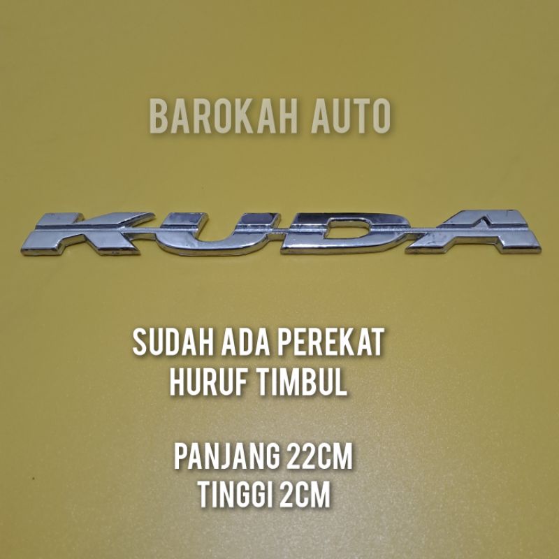 emblem kuda mobil mitsubishi kuda