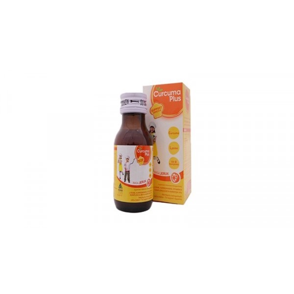 CURCUMA PLUS SUPPORT APPETITE SIRUP 60 ML RASA ORANGE