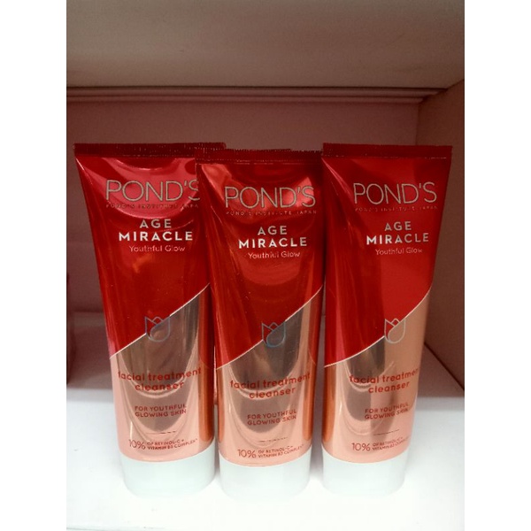 PONDS AGE MIRACLE FACIAL FOAM 100 GR