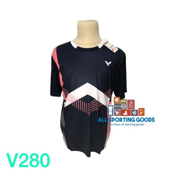 Baju Jersey Badminton / Bulutangkis Victor 280 Grade Ori Import