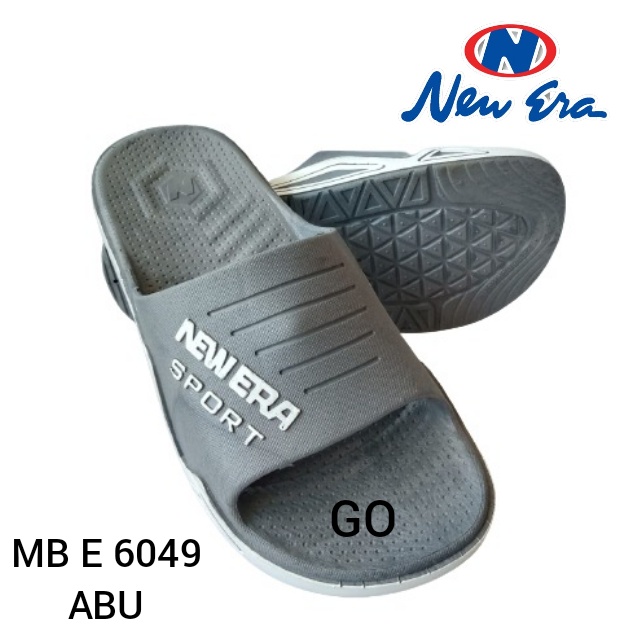 gos NEW ERA MB E 6049 Sandal Selop Pria Dewasa Sendal Karet Anti Slip Original