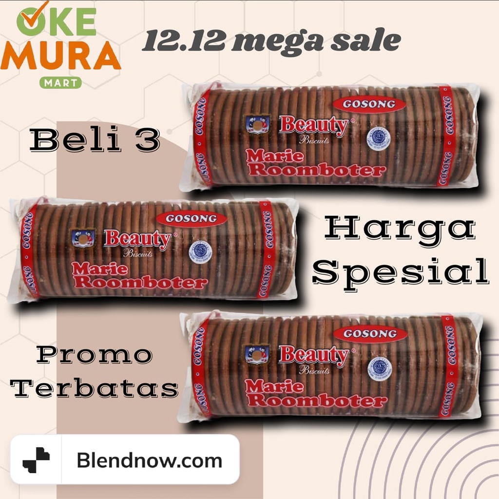 

12.12 MEGA SALE BISKUIT ROLL GOSONG/ BELI 3 / BELI 2 / HARGA SPESIAL/ PROMO TERBATAS