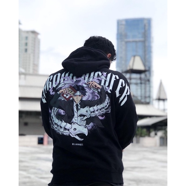 hoodie chrollo lucilfer hunter x hunter @gearsecond.apparel
