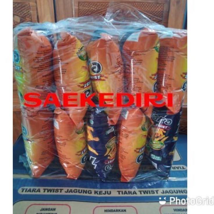 

ADR-Q76 Snack Berhadiah Uang dan Emas !!! Tiara Twist rasa Jagung Keju 5pcs @20gr Limit Stock