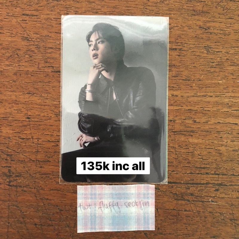 LUCKY DRAW LD PC PHOTOCARD JIN SEOKJIN M2U THE ASTRONAUT