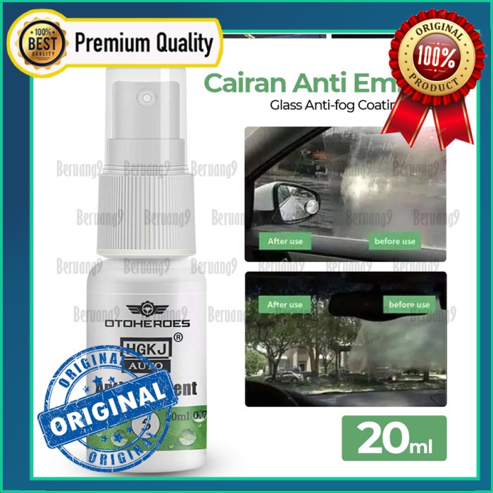 Cairan Anti Embun Kaca Mobil Motor Anti Fog Kacamata HGKJ-5 ORIGINAL