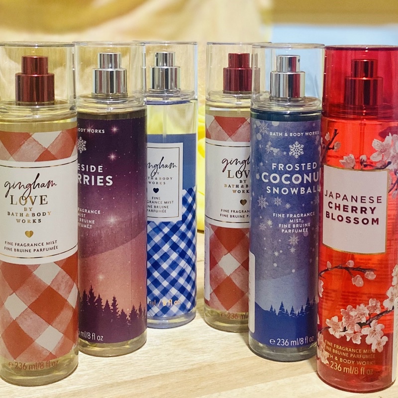 Bath & Body Works BBW Body Mist / Fragrance Mist FULL SIZE Original