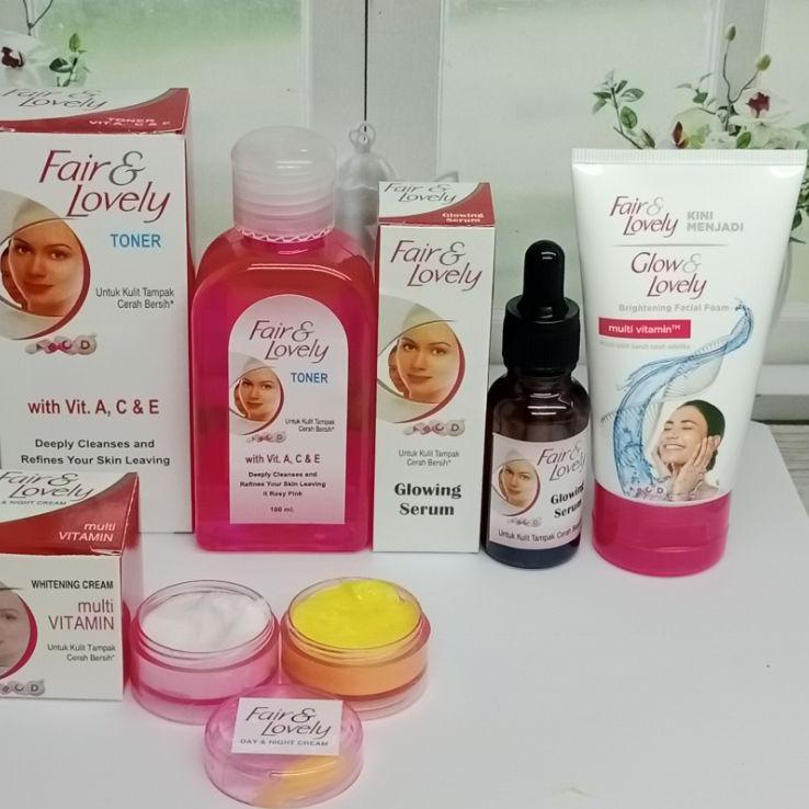 [PRODUK BS7FD] Paket Lengkap Cream Fair and Lovely Original 5in1 || Paket Cream Fair & Lovely Lengka