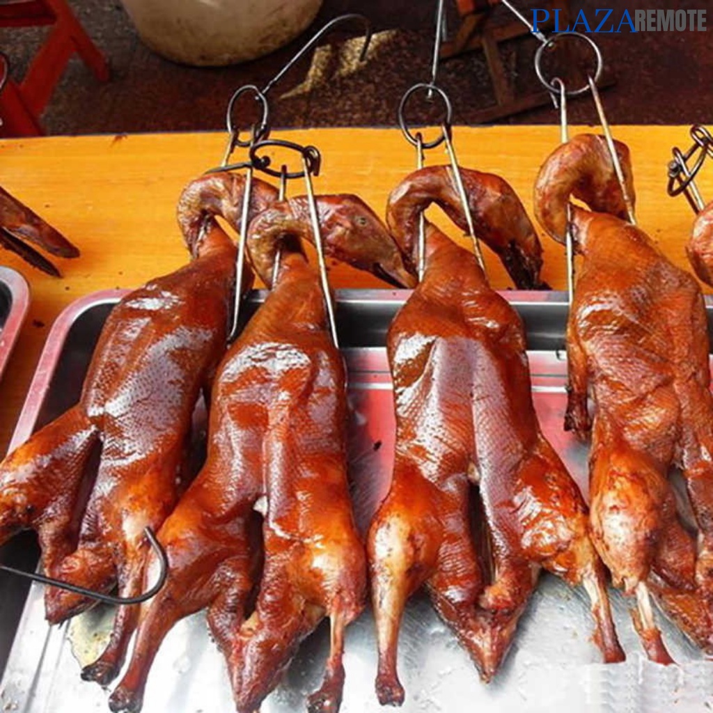 GANTUNGAN DAGING AYAM BEBEK PANGGANG STAINLESS ANTI KARAT