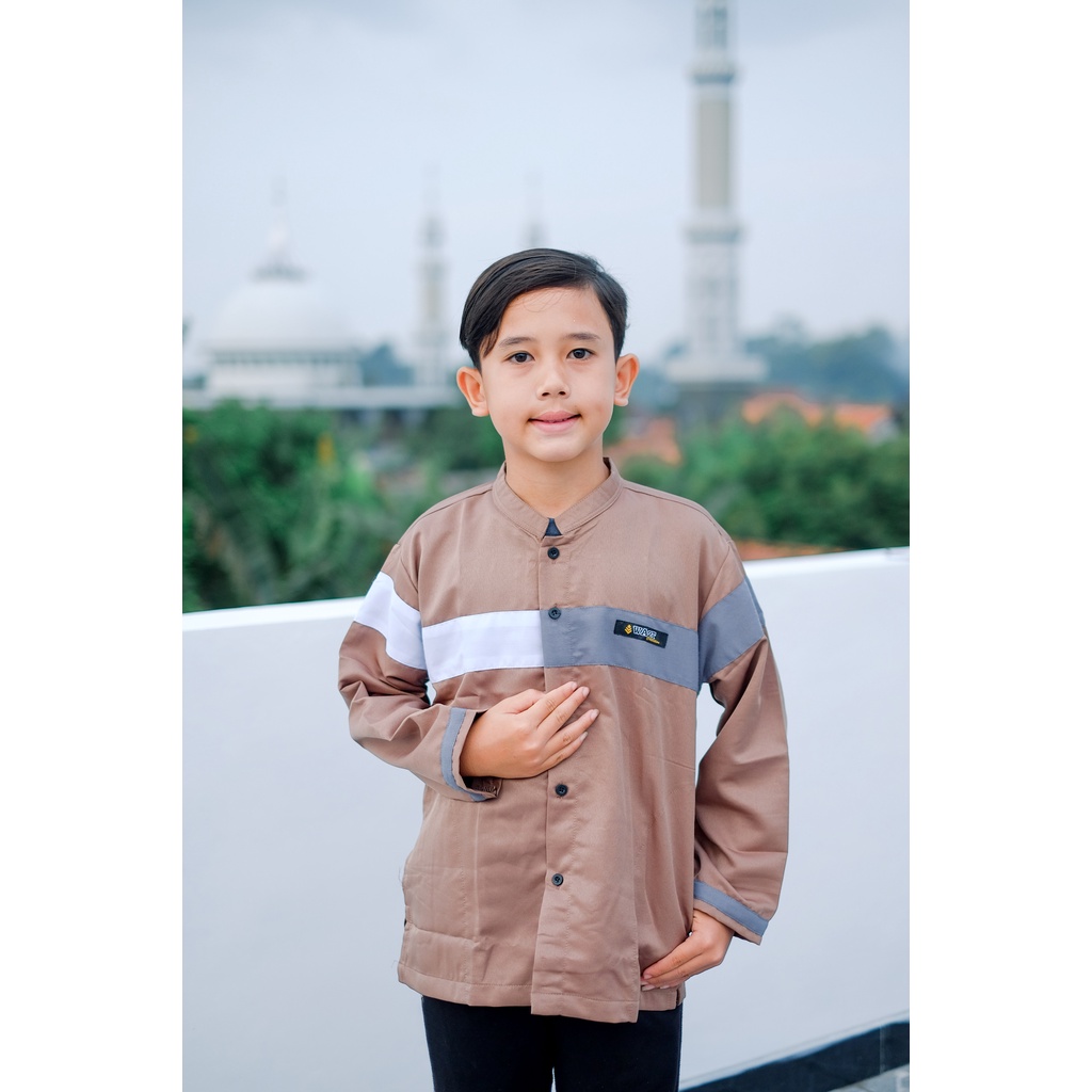 Baju koko anak laki laki remaja usia 7-15thn || koko gus azmi || koko anak laki-laki terbaru terlaris