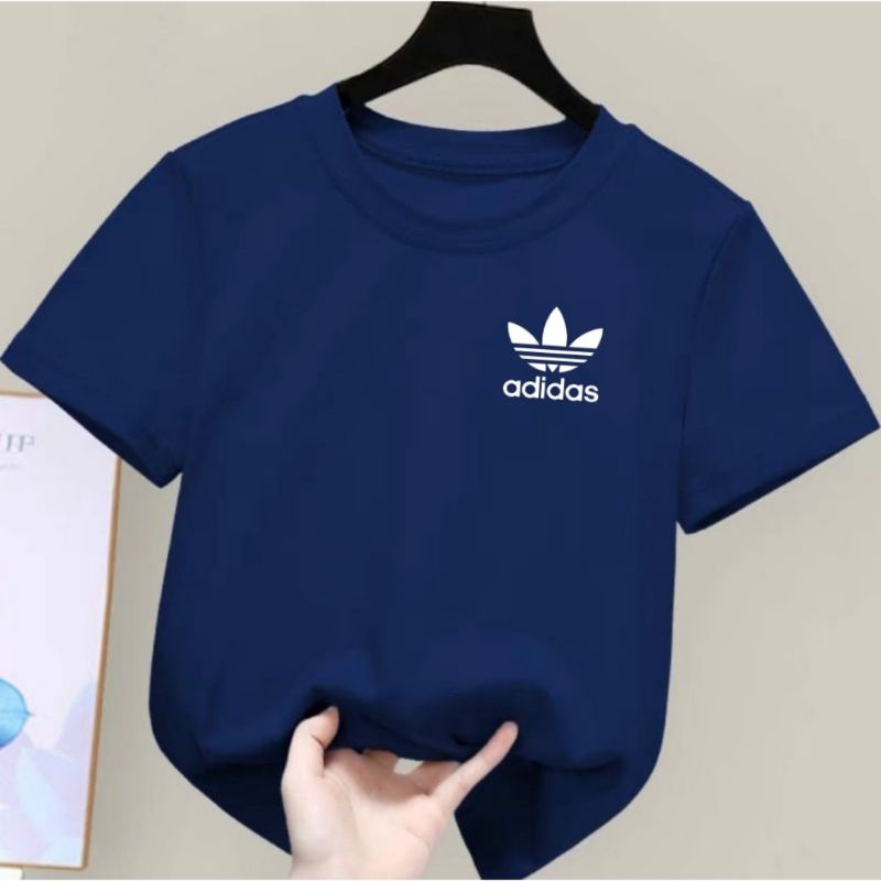 Kaos Anak Ad1ds Baju Anak Laki Laki Dan Perempuan Ideal Untuk Anak Umur 2 sampai 10 Tahun Atasan Anak Cowok Baju Anak Anak Kaos Oblong Anak Murah