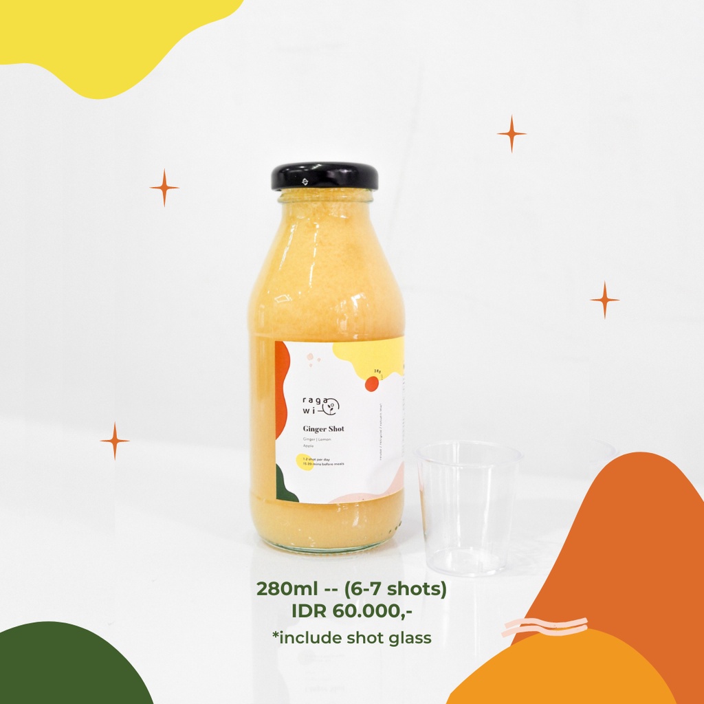 

Ginger Lemon Shot / Minuman Jahe Lemon
