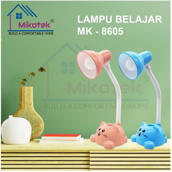 Lampu Belajar Model Karakter / Lampu Meja Belajar Karakter Lucu (Kucing)