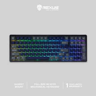 Rexus Keyboard Gaming Mechanical Daxa M100x Ultimate