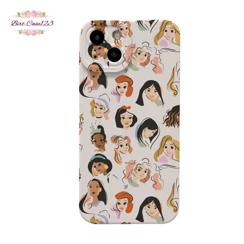 CUSTOM CASE SOFTCASE SILIKON PROCAMERA KARAKTER PRINCESS CUSTOM OPPO REALME VIVO XIAOMI SAMSUNG INFINIX IPHONE FOR ALL TYPE BC6840