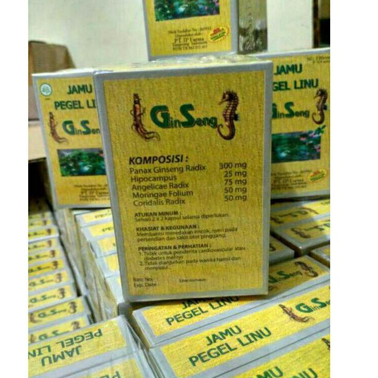 

[W-3Y ☛] JAMU PEGEL LINU GINGSENG di jamin ( Original )-langsung kirim