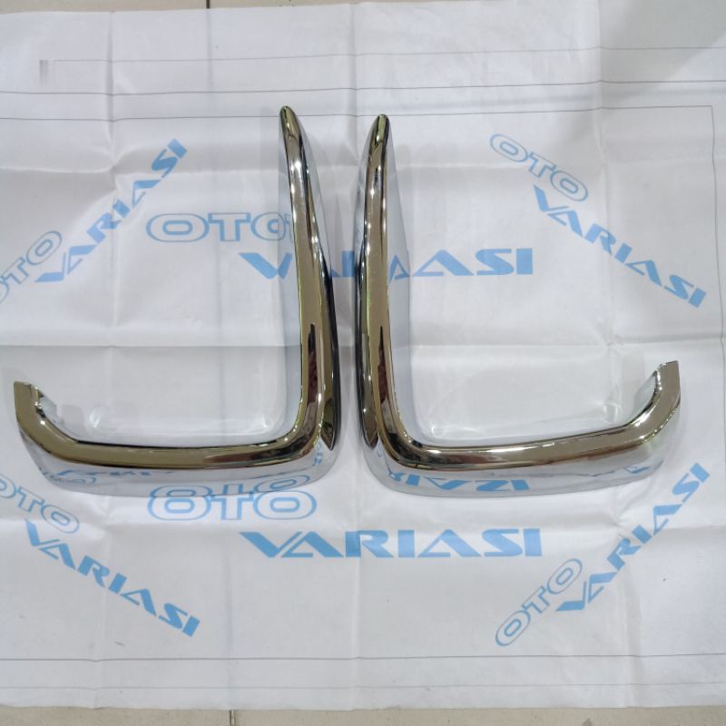 Cover Lis Ring Foglamp Fog Lamp Lampu Kabut Mobil Suzuki All New Ertiga 2018-2021 Warna Chrome