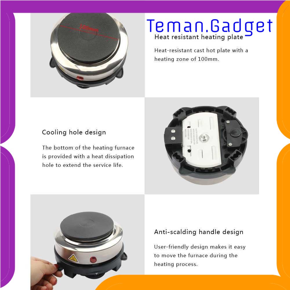 TG - DPR YONG QIAN Pemanas Kopi Susu Air Minuman Mini Heater Stove Pot 500W - YQ-105