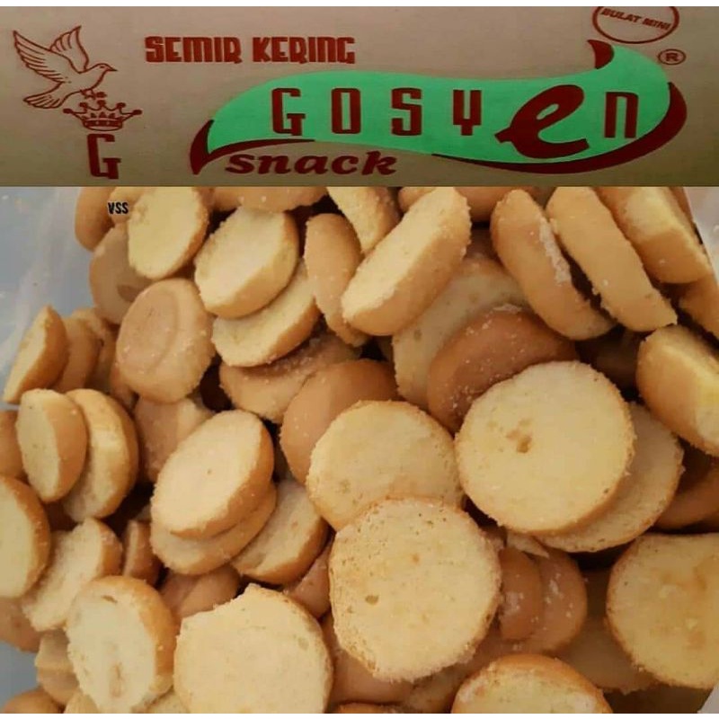 

[ 250gr ] Bagelan Gosyen Roti Kering Manis Gula