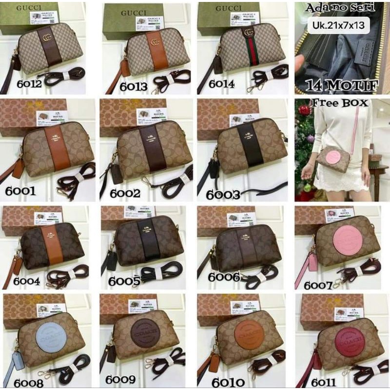 NEW ITEM coc sling / selempang / cluth / clutch free box