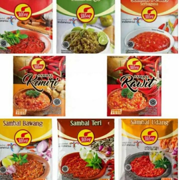 

[KODE PRODUK 7JLRH7052] Sambel Uleg Finna Per renceng @10 pcs