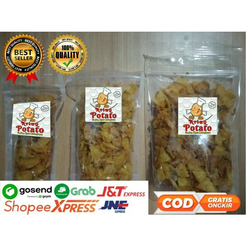 

Kriuq Potato. Keripik Kentang Original