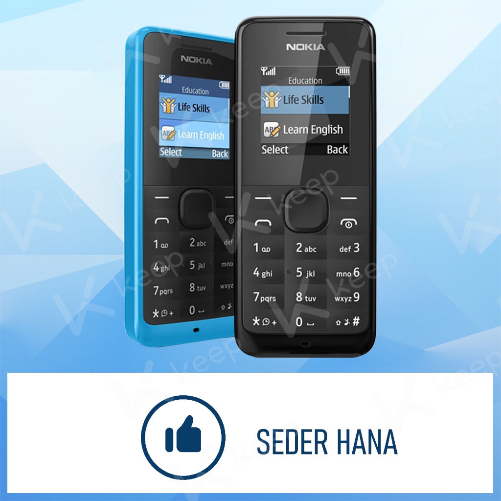 COD Nokia 105 2016 FM Hp murah Mobile Phone Dual SIM