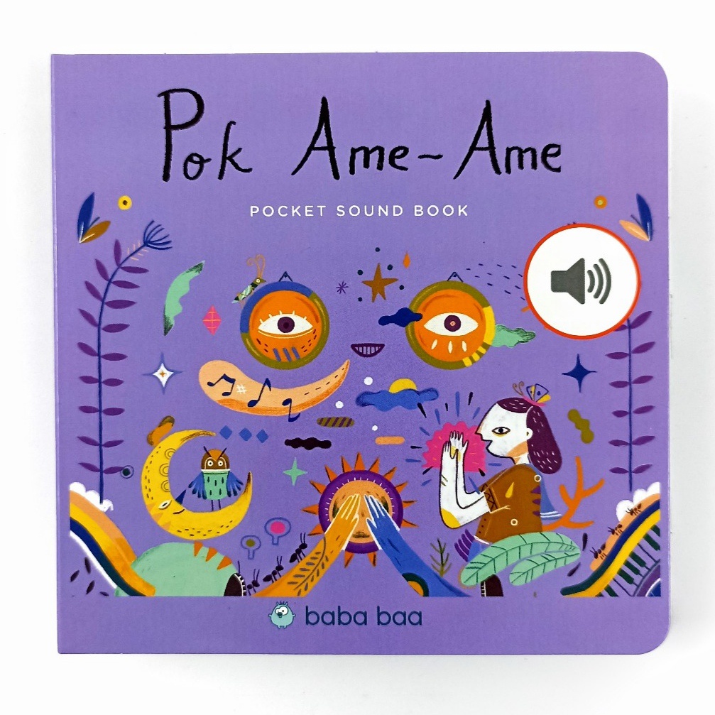 (Reject) ORIGINAL Pocket Sound Book POK AME-AME by Bababaa - Leon Books - pok ame ame soundbook / Bu