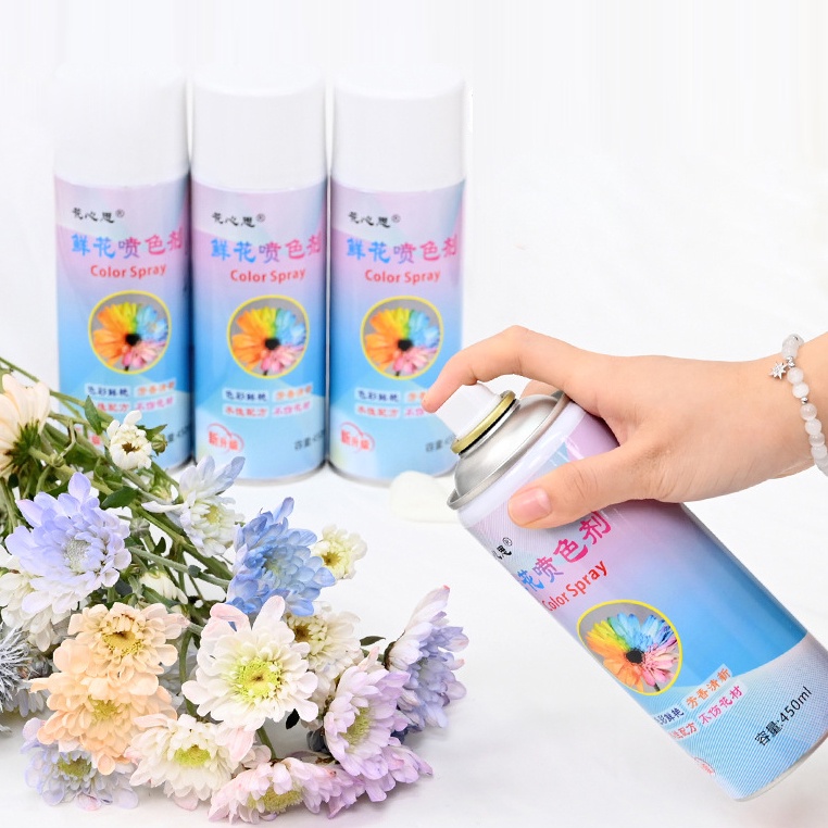 COLOR SPRAY pewarna bunga/semprotan bunga/flower spray