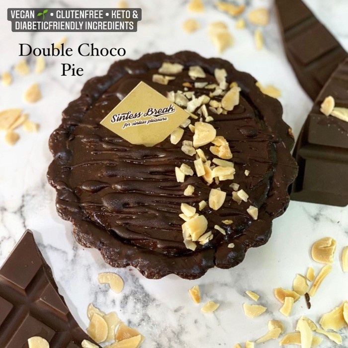 

Vegan Double Choco Pie